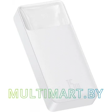 Портативное зарядное устройство Baseus PPBD050102 20000mAh 15W (белый) картинка 3